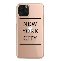 全機種対応 iPhoneSE(第2世代) iPhone11 X/XS Max対応 クリアケース スマホケース ハードケース arrows 5G Xperia 1 II 10 AQUOS sense3 Galaxy S20+ SE2 アイフォン アンドロイド携帯対応 ニューヨーク NYC ロゴ ブルックリン シンプル