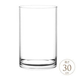 花瓶 クリア 割れない ポリカ ストレート 直径20×高さ30cm フラワーベースおしゃれ/シンプル 透明/割れにくい/ポリカーボネート/北欧 西海岸 インテリア/ハイドロカルチャー 水耕栽培 テラリウム/円筒 シリンダー/