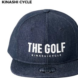 【木梨サイクル スナップバックキャップ（THE GOLF）DENIM KINASHI CYCLE GOLF キナシサイクル ゴルフ 帽子 デニム 木梨憲武】