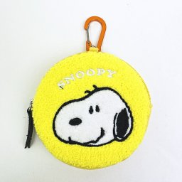 スヌーピー サークルさがらポーチ イエロー SNOOPY