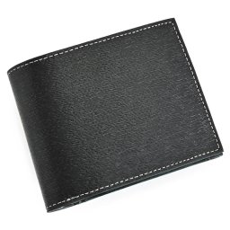 イズイット 財布 二つ折り財布 黒(ブラック) IS/IT 971605 メンズ 紳士 ギフト 定番 彼氏 彼女 プレゼント