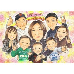 感謝の気持ちを形にした心温まる似顔絵ギフト 感謝 祖父祖母 似顔絵 プレゼント 還暦 米寿 喜寿 傘寿 古希 金婚式 お祝い 長寿 ギフト 贈り物 家族 手描き 笑顔 サプライズ 思い出 感動 メッセージ入り 長寿祝い カラフル 額入り 記念 おすすめ 両親向け 似顔絵作家 オーダーメイド 手描きタッチ 映える 記念日ギフト
