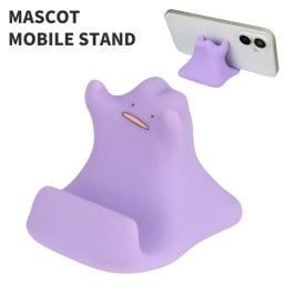 ポケモン スマホスタンド メタモン キャラクター グッズ オブジェ スマホ置き 卓上 デスク インテリア モバイル スマホ 立て マスコット モバイル スタンド おしゃれ かわいい PKE-01A