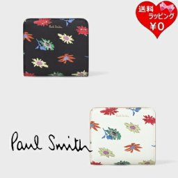 【無料ラッピング】 ポールスミス Paul Smith 財布 折財布 プリントコンビネーション 2つ折り財布 ブランド 正規品 新品 ギフト プレゼント 人気 おすすめ 誕生日 記念日 クリスマス 送料無料 psm520924