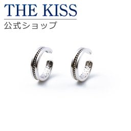 【ラッピング無料】THE KISS 公式ショップ シルバーイヤーカフ レディース メンズ アクセサリー カップル 人気 ジュエリーブランド SEC3001 アニバーサリー