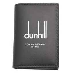 ダンヒル　dunhill　カードケース　DU22R2470DP　ブラック　牛革　レザー　LEGACY　レガシーシリーズ　名刺入れ　パスケース