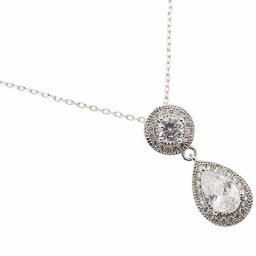 [デバリエ] kn0010 誕生日プレゼント 女性 人気 母 ネックレス レディース クリスタル シンプル お返し 18Kgp