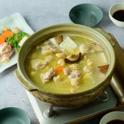 鶏屋の水炊き 4人前セット 水炊き セット 鍋セット 鶏鍋 材料セット 惣菜 淡路どり 鶏肉 お取り寄せ鍋セット 水炊きセット