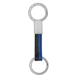ブルガリ BVLGARI キーリング キーホルダー 288596 BB MAN ブルガリブルガリ マン メンズ ブラック＋ブルー