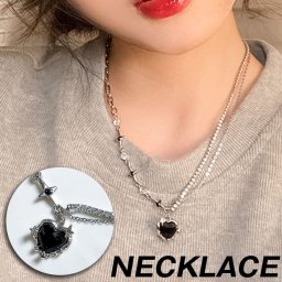 ネックレス ハート レディース 通販 ダイヤモンドハーツ nec-0990 Diamond Hearts アクセサリー ペンダント 女性 誕生日 彼女 シンプル おしゃれ かわいい ギフト プレゼント カジュアル プチプラ 中学生 高校生 10代 20代 30代