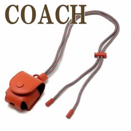コーチ COACH メンズ AirPods ケース エアポッズ ケース カバー ワイヤレス イヤホン イヤフォン 可愛い おしゃれ ネックストラップ 1170QBQSR 【ネコポス】 ブランド 人気