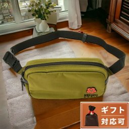 ケンゾー ブランド ボディバッグ メンズ レディース FD55SA468F26 031 50 クレスト ボケ フラワー ベルトバッグ カーキ ユニセックス おしゃれ ギフト