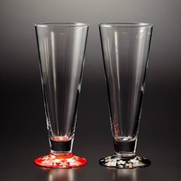  記念品 結婚祝 誕生祝  退職祝 長寿祝 ペアピルスナーSAKURA　名入れ無料