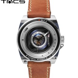 タックス TACS 腕時計 自動巻き ヴィンテージレンズ オートマチックII VINTAGE LENS AUTOMATICII カメラレンズ 日本製ムーブメント ホーウィン社製レザーベルト TS1803A 国内正規品 送料無料
