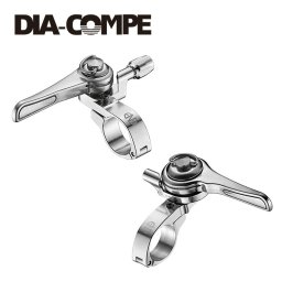 【自転車好きなあの人へ】国内正規品 ENE CICLO エネシクロ 11S THUMB SHIFTER 11速 サムシフター シルバー 左右セット D03BSA03301 DIA-COMPE ダイアコンペ お取り寄せ