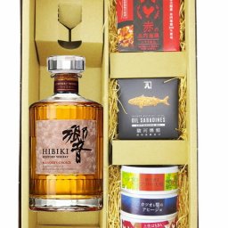 ★ 送料無料 ★ 響 ( ひびき )  BLENDER’S CHOICE ( ブレンダーズ チョイス ) 700ml ＋ 缶詰おつまみ 5種セット【 9139 】【 ウイスキー・おつまみセット 】【 ハロウィン 贈り物 ギフト プレゼント 誕生日 結婚のお祝い 】
