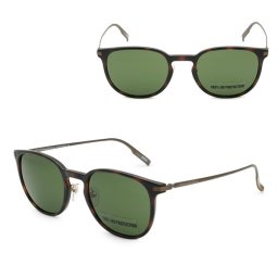 ゼニア サングラス ZEGNA EZ0136/S 52N 54 Ermenegildo Zegna エルメネジルド・ゼニア ノーズパッド UVカット メンズ ハバナ ブロンズ グリーン