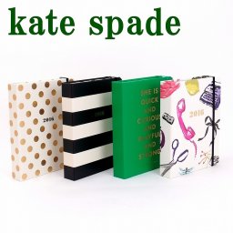 【在庫処分】2016年 ケイトスペード kate spade 手帳 人気 カレンダー ハードカバー ミディアムサイズ KS-MEDIUM-AGENDA ブランド 人気