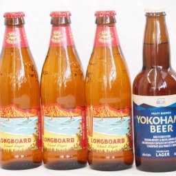 ハワイコナビール飲み比べ4本セット(横浜ラガー ロングボード) 330ml×1本 355ml×3本