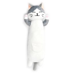 ソルグラ SOLGRA 猫用おもちゃ はちわれねこちゃん グレー キャットトイ