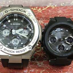 カシオ 恋人たちのGショック ペアウォッチ G-SHOCK BABY-G GST-W110-1AJF MSG-W100G-1AJF 電波ソーラー 送料無料 国内正規品 記念日 誕生日 プレゼント お揃い ブラック 黒 クリスマス お祝い 結婚 婚約 20代 30代 40代 50代 カップル 夫婦