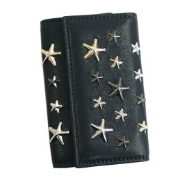 ジミーチュウ JIMMY CHOO 6連キーケース NEPTUNE LTR ネプチューン スタースタッズ レザー NAVY ネイビー レディース メンズ プレゼント ギフト 新品