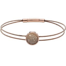 新品 送料無料 SKAGEN スカーゲン MERETE ブレスレット バングル ブランド  人気 ブリリアントメッシュ ケーブルブレスレット レディース ピンクゴールド  SKJ1176791