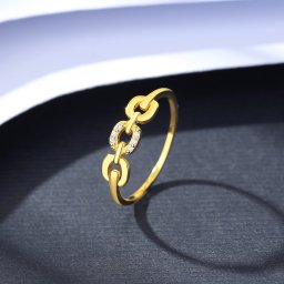 リング レディース キュービックジルコニア ホワイト シルバー925 イエローゴールド 11号 14号 16号 18号 cr20121239