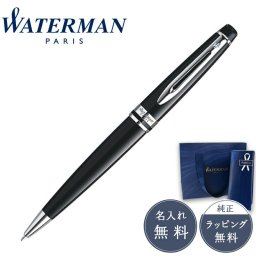 WATERMAN ウォーターマン ボールペン Expert Essential エキスパート エッセンシャル ラックブラックCT S0951790 フランス 高級筆記具 ギフト ラッピング無料 名入れ無料 ブランド 正規販売