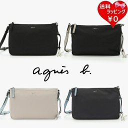 【無料ラッピング】 アニエスベー agnes b ショルダーバッグ ナイロン ミディアム Adele レディース ブランド 正規品 新品 ギフト プレゼント 人気 おすすめ 誕生日 記念日 クリスマス 送料無料abb521059