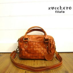 正規品 メンズ レディース ズッケロ フィラート zucchero filato ズッケロフィラート カウレザーメッシュ2wayミニボストンバッグ 47729 sri16 旅行 ギフト
