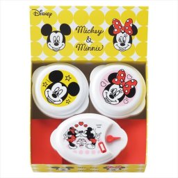 ミッキー&ミニー ポップトーン 電子レンジ容器3PC  MM-107 内祝 内祝い お祝 御祝 記念品 出産内祝い プレゼント 快気祝い 粗供養 引出物