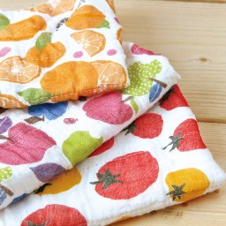 かや生地ふきん Kaya no FUKIN 4枚セット ふきん キッチン 台所用品 かや生地 クロス 布巾 掃除 キッチン消耗品