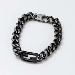 フェンディ FENDI 7AJ539 AG08 ブレスレット メンズ アクセサリー  Sサイズ Mサイズ シンプル ジュエリー カジュアル ギフト プレゼント お祝い 記念 ルテニウム