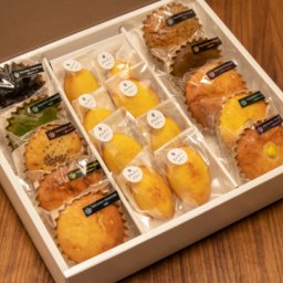 極醸焼き菓子セット【高道フィナンシェ -よいもの富山- ＆ハレとケ マドレーヌ】100％米粉　グルテンフリー　米糀　発酵　マドレーヌ　米粉　敬老の日　誕生日　母の日　お誕生日　プレゼント 御祝 手土産　内祝