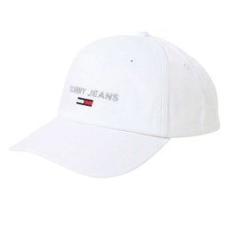 トミーヒルフィガー ジーンズ TOMMY HILFIGER JEANS キャップ AW0AW10188 YBR レディース メンズ ユニセックス ホワイト