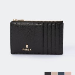 フルラ FURLA WP00310 ARE000 カードケース カメリア レディース ビジネス 無地 名刺入れ レザー フラグメントケース 本革 CAMELIA スマートウォレット ロゴ プレゼント お祝い 通勤 通学 コンパクト ギフト 誕生日 二つ折り 全4色