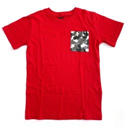 新品 DCSHOES DC ディーシーシュー Tシャツ ティーシャツ ポケット半袖 大人 子供 キッズ ベビー S M L XL 100 110 120 130 140 150 親子ペア リンクコーデ メンズ レディース ユニセックス ペア RED レッド 赤