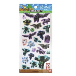 マインクラフト Minecraft ぷっくりったいシール 集合 文具