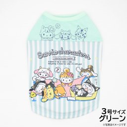サンリオ しばいぬサンリオキャラクターズウェア 3号 グリーン