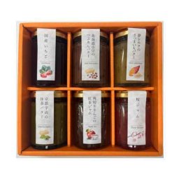 ジャム 詰め合わせ 130g×6本セット フルーツジャム バラエティセット 朝食 パン ヨーグルト ギフト 贈答