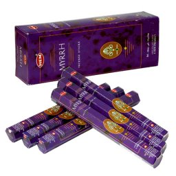 ヘム HEM スティック MYRRH ミルラ ミーラ 1ケース 6箱入り 約120本 セット エコノミー