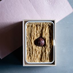 和栗白露 朱華 hanezu 遠見周作 葛ねり モンブラン 桐箱入 スイーツ  冷凍 洋菓子 デザート 和栗モンブラン
