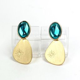 ディズニー アラジン オーバルストーン ピアス アクセサリー   ACCOMODE