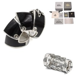 ヴィヴィアンウエストウッド リング Vivienne Westwood 6404016O 02P166 ARTEMIS RING 指輪 リング メンズ レディース ユニセックス ブラック シルバー