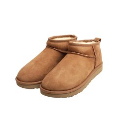 アグ UGG ムートンブーツ Classic Ultra Mini クラシックウルトラミニ 1116109-CHESTNUT-6 chestnut ブラウン レディース
