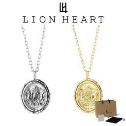 ライオンハート ネックレス メンズ イギリス国章コイン プチ ネックレス K10 10金 プチモダン LH-01NE0183 LION HEART クリスマス 誕生日 プレゼント ギフト 彼氏 ブランド 人気 ランキング