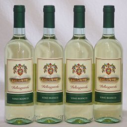 4本セット(イタリア白ワインbellosguardo VINO BLANCO) 750ml×4本