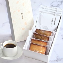 【送料無料】しろたえ～ドリップ珈琲とフィナンシェ２種のギフト
