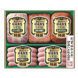 お歳暮・冬ギフト 伊藤ハム 伝承献呈うす塩仕上げギフト (GMU-36) ※送料無料(北海道・沖縄・離島への配送不可)